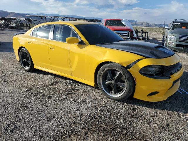 2C3CDXGJ4JH210806 - 2018 DODGE CHARGER RT R/T 392 YELLOW photo 4