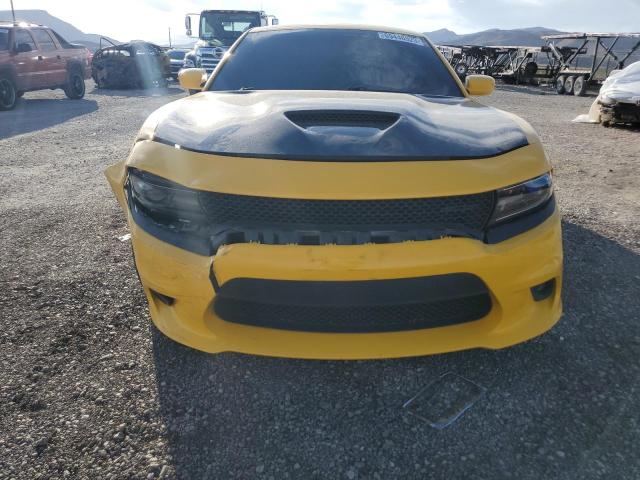 2C3CDXGJ4JH210806 - 2018 DODGE CHARGER RT R/T 392 YELLOW photo 5