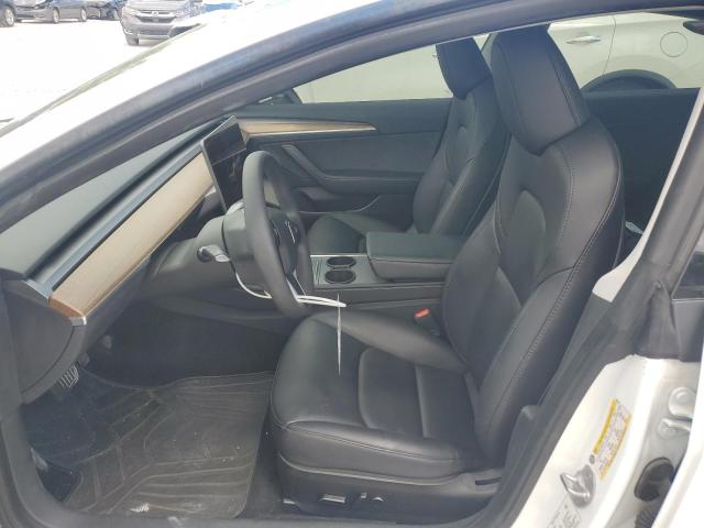 5YJ3E1EA1PF566931 - 2023 TESLA MODEL 3 WHITE photo 7