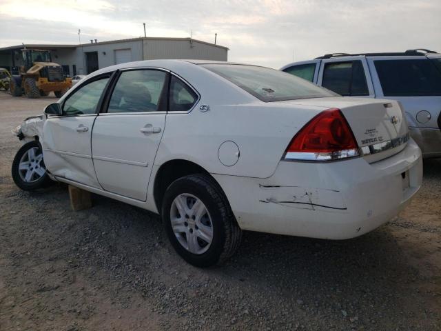 2G1WB58K581307082 - 2008 CHEVROLET IMPALA LS WHITE photo 2