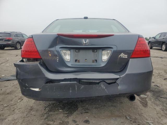1HGCM56807A210941 - 2007 HONDA ACCORD EX GRAY photo 6