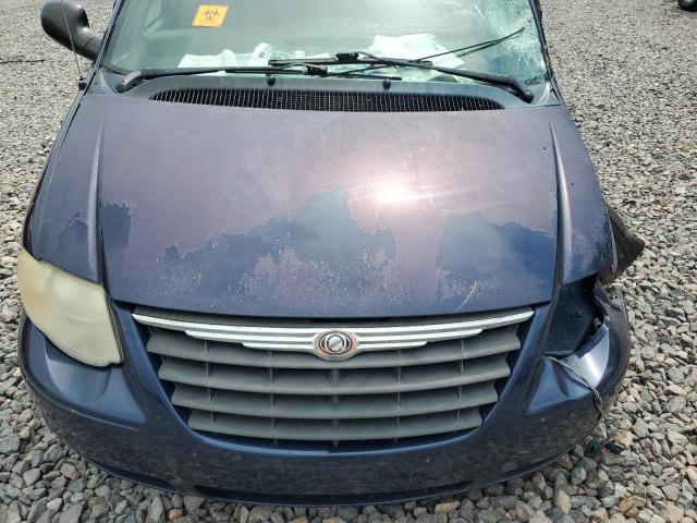 2C8GP54L25R137173 - 2005 CHRYSLER TOWN & COU TOURING Կապույտ լուսանկար 12