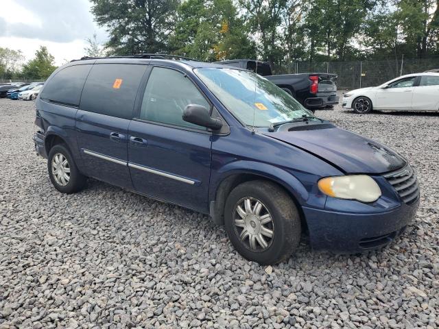 2C8GP54L25R137173 - 2005 CHRYSLER TOWN & COU TOURING Կապույտ լուսանկար 4
