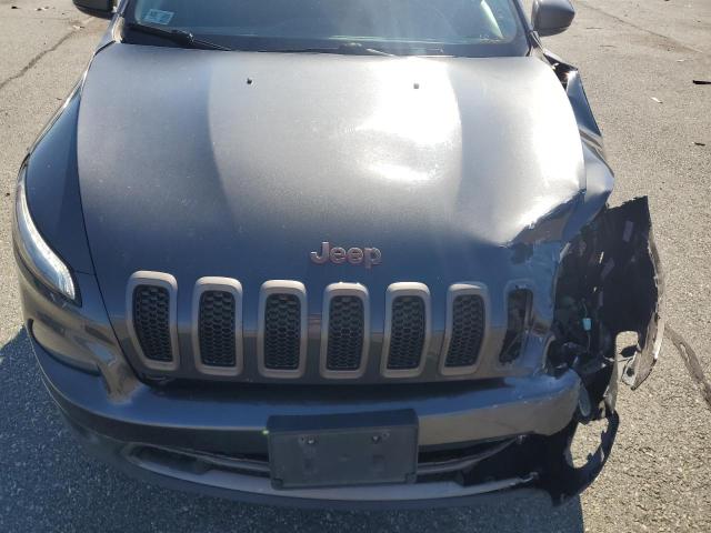 1C4PJMCS3GW285266 - 2016 JEEP CHEROKEE LATITUDE GRAY photo 12