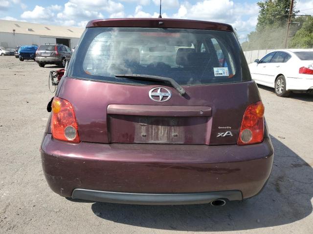 JTKKT624X50110427 - 2005 TOYOTA SCION XA BURGUNDY photo 6