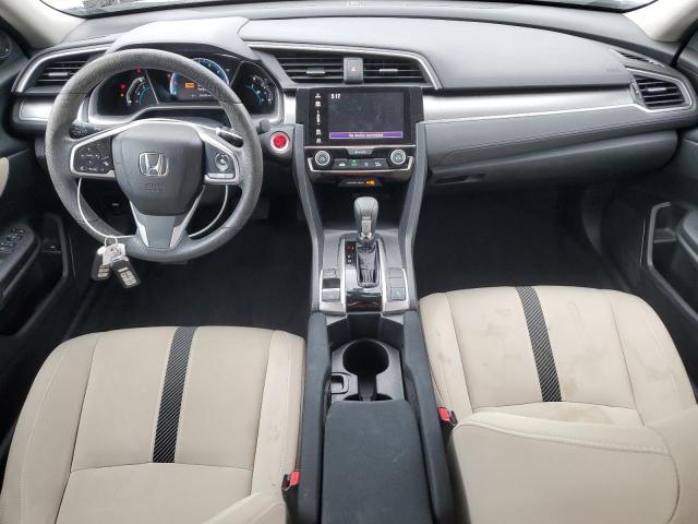 2HGFC2F73JH568405 - 2018 HONDA CIVIC EX WHITE photo 8