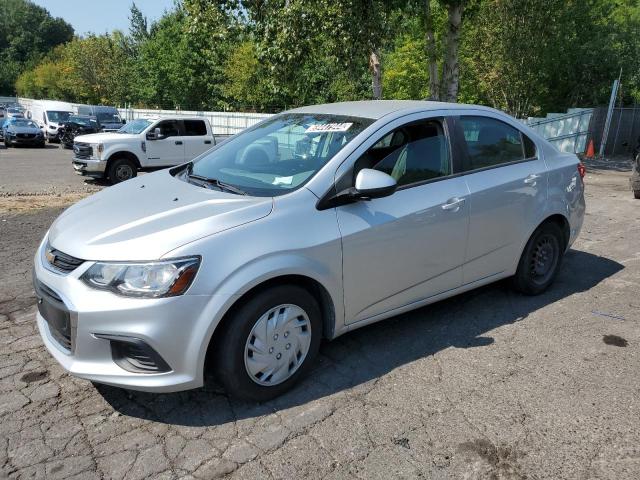 1G1JB5SH3J4110476 - 2018 CHEVROLET SONIC LS SILVER photo 1