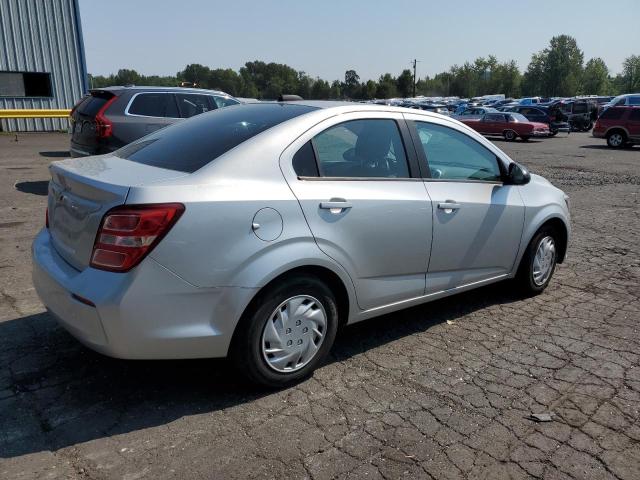 1G1JB5SH3J4110476 - 2018 CHEVROLET SONIC LS SILVER photo 3