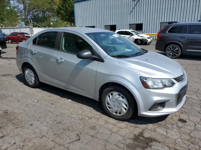 1G1JB5SH3J4110476 - 2018 CHEVROLET SONIC LS SILVER photo 4
