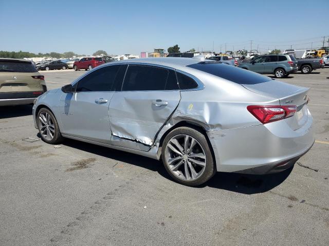 1G1ZD5ST2MF077383 - 2021 CHEVROLET MALIBU LT SILVER photo 2