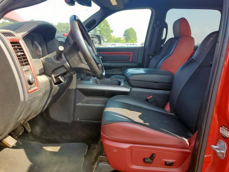 1C6RR7YT7GS296256 - 2016 RAM 1500 REBEL Կարմիր լուսանկար 7