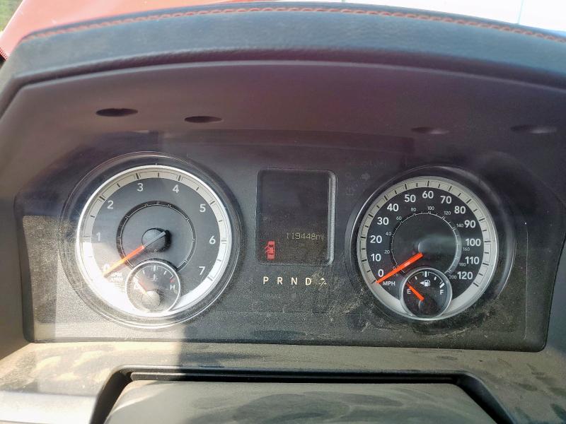 1C6RR7YT7GS296256 - 2016 RAM 1500 REBEL Կարմիր լուսանկար 9