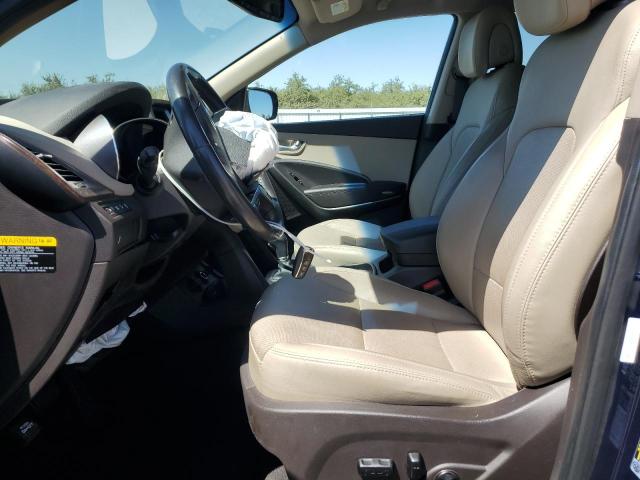 5XYZU3LB7JG553993 - 2018 HYUNDAI SANTA FE S BLUE photo 7