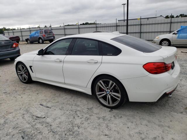 WBA4B1C53FD955141 - 2015 BMW 435 I GRAN COUPE WHITE photo 2