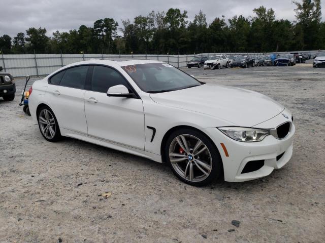 WBA4B1C53FD955141 - 2015 BMW 435 I GRAN COUPE WHITE photo 4