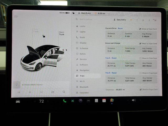 5YJ3E1EB1JF097954 - 2018 TESLA MODEL 3 白色 照片 9