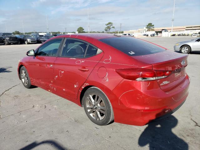 5NPD84LF7HH042763 - 2017 HYUNDAI ELANTRA SE BURGUNDY photo 2