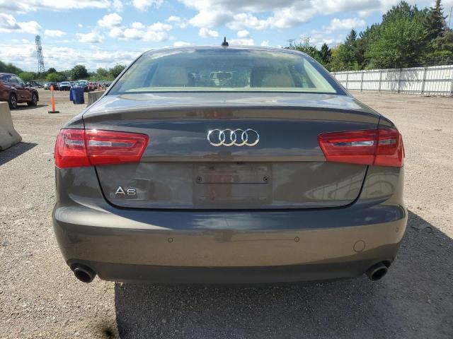 WAUGFAFC8DN077709 - 2013 AUDI A6 PREMIUM PLUS 灰色 照片 6