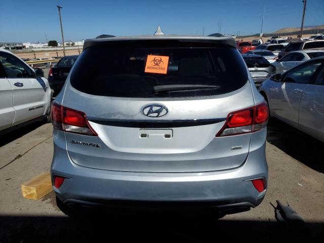 KM8SMDHF7HU223911 - 2017 HYUNDAI SANTA FE SE SILVER photo 6