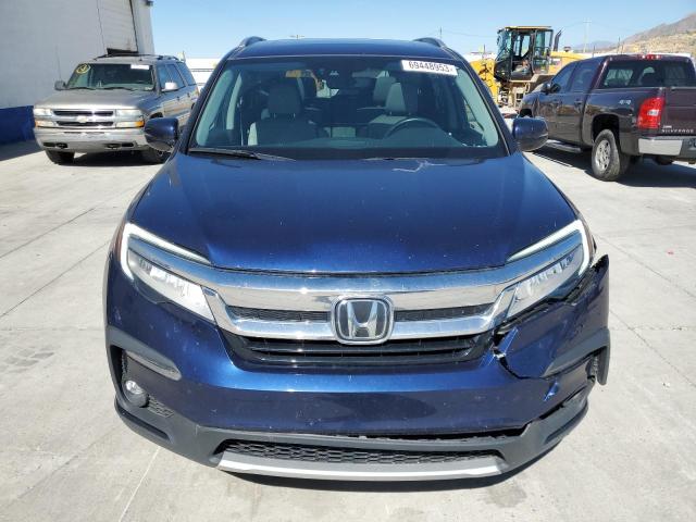 5FNYF6H08MB006841 - 2021 HONDA PILOT ELITE BLUE photo 5