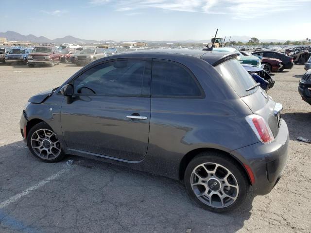 3C3CFFKH4JT472003 - 2018 FIAT 500 POP CHARCOAL photo 2