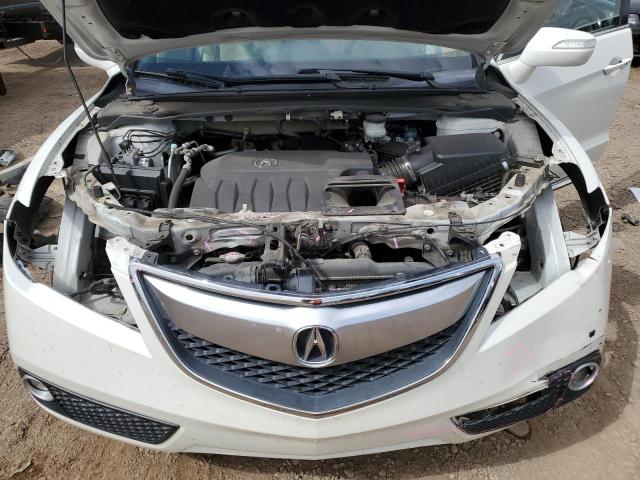 5J8TB3H34FL018694 - 2015 ACURA RDX WHITE photo 11