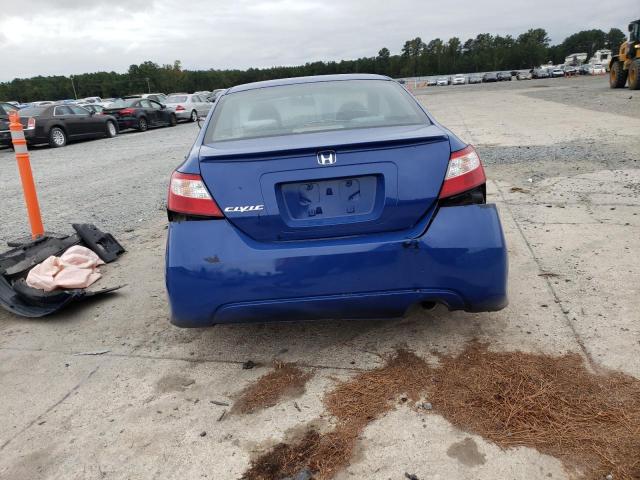 2HGFG12858H536062 - 2008 HONDA CIVIC EX BLUE photo 6