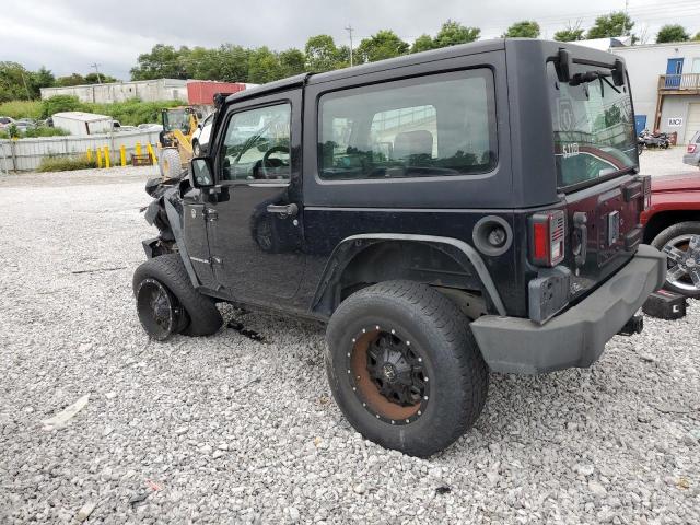 1J4FA24148L637242 - 2008 JEEP WRANGLER X BLACK photo 2