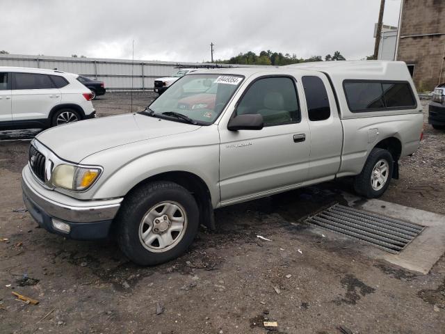 5TEVL52NX4Z312917 - 2004 TOYOTA TACOMA XTRACAB GRAY photo 1