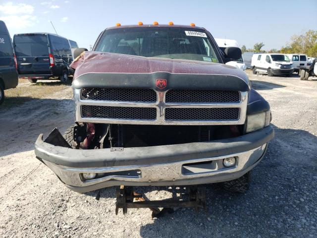 1B7KF23Z01J577331 - 2001 DODGE RAM 2500 MAROON photo 5