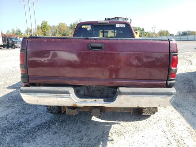 1B7KF23Z01J577331 - 2001 DODGE RAM 2500 MAROON photo 6