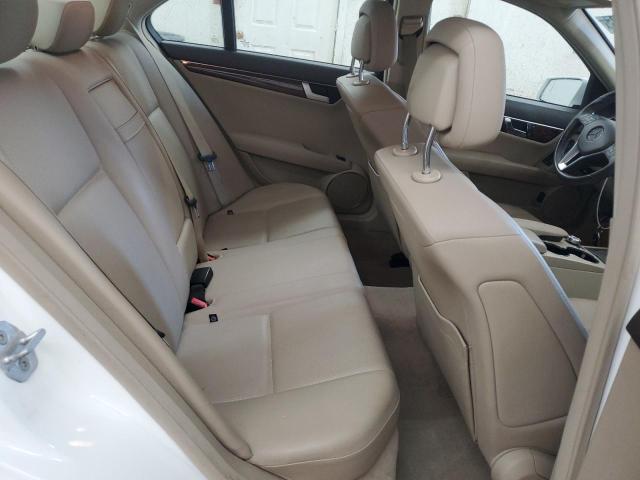 WDDGF8AB8DR251187 - 2013 MERCEDES-BENZ C 300 4MATIC WHITE photo 10