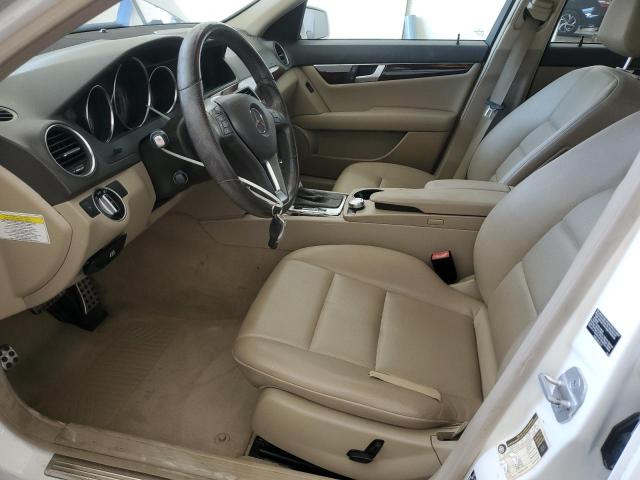 WDDGF8AB8DR251187 - 2013 MERCEDES-BENZ C 300 4MATIC WHITE photo 7