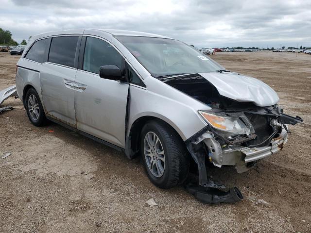 5FNRL5H44CB098572 - 2012 HONDA ODYSSEY EX SILVER photo 4