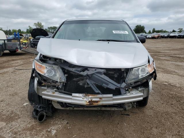 5FNRL5H44CB098572 - 2012 HONDA ODYSSEY EX SILVER photo 5