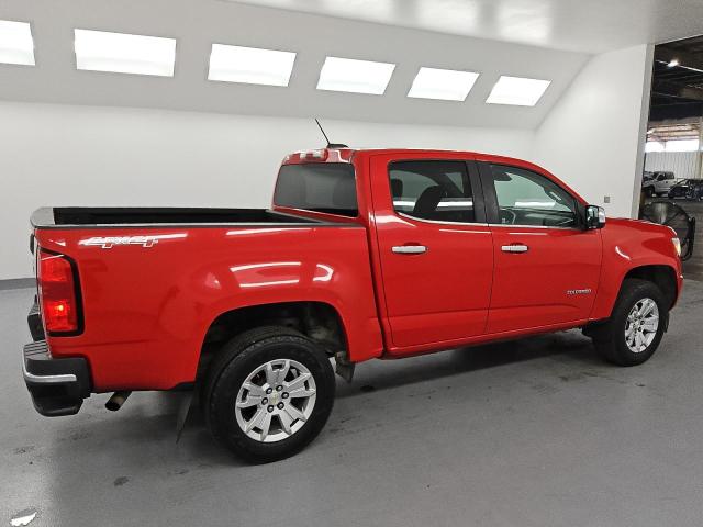 1GCGTBE34F1183989 - 2015 CHEVROLET COLORADO LT RED photo 3