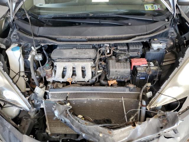 JHMGE8G51DC071162 - 2013 HONDA FIT SPORT GRAY photo 11