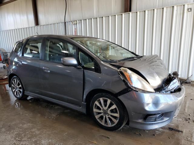 JHMGE8G51DC071162 - 2013 HONDA FIT SPORT GRAY photo 4