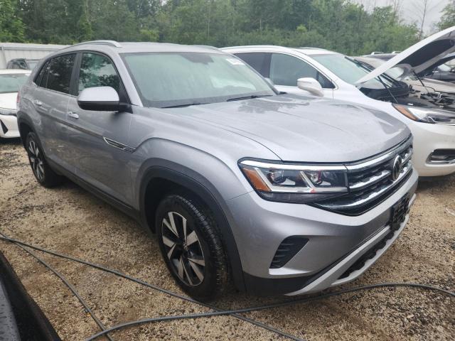 1V2LC2CA0MC222108 - 2021 VOLKSWAGEN ATLAS CROS SE 银色 照片 4