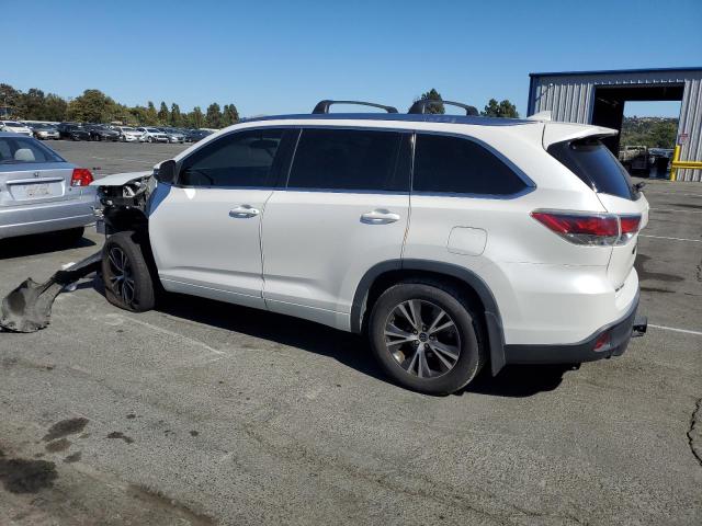 5TDJKRFH6GS224817 - 2016 TOYOTA HIGHLANDER XLE WHITE photo 2