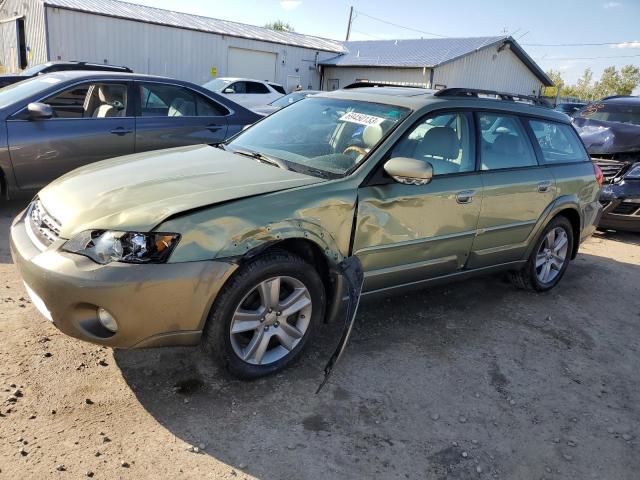 4S4BP86C954309658 - 2005 SUBARU LEGACY OUTBACK H6 R LL BEAN GREEN photo 1