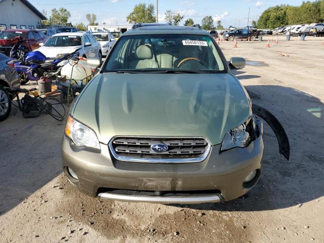 4S4BP86C954309658 - 2005 SUBARU LEGACY OUTBACK H6 R LL BEAN GREEN photo 5