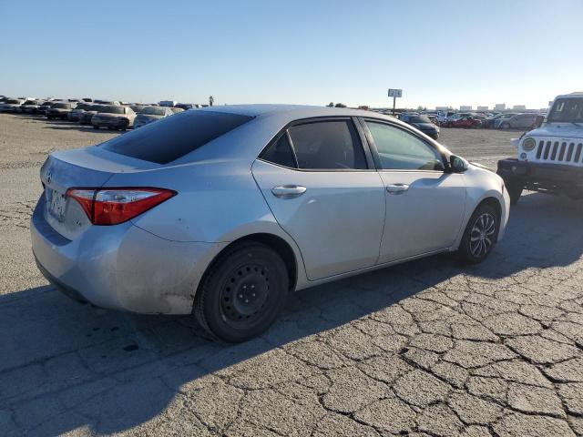 5YFBURHE6FP202681 - 2015 TOYOTA COROLLA L SILVER photo 3