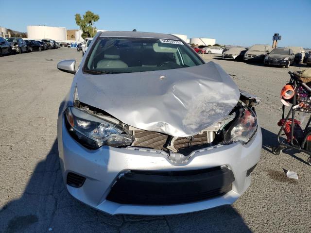 5YFBURHE6FP202681 - 2015 TOYOTA COROLLA L SILVER photo 5