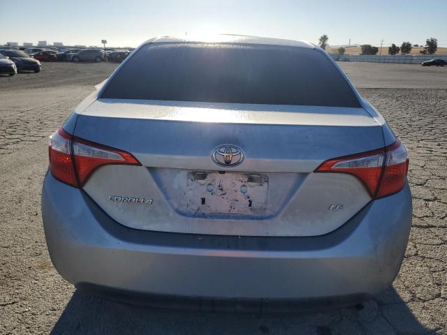 5YFBURHE6FP202681 - 2015 TOYOTA COROLLA L SILVER photo 6