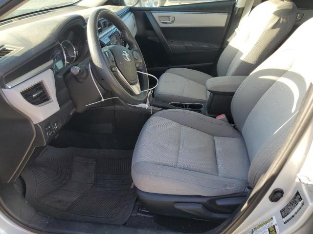 5YFBURHE6FP202681 - 2015 TOYOTA COROLLA L SILVER photo 7