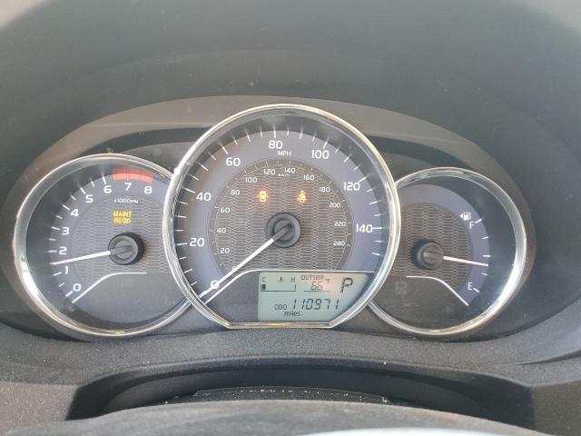 5YFBURHE6FP202681 - 2015 TOYOTA COROLLA L SILVER photo 9