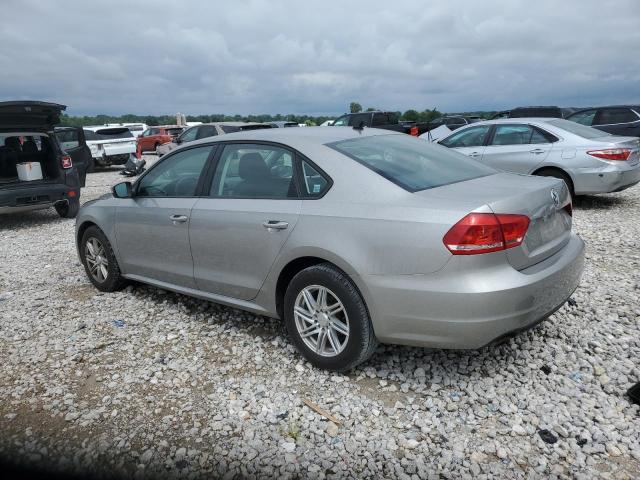 1VWAP7A34CC079139 - 2012 VOLKSWAGEN PASSAT S ვერცხლისფერი ფოტო 2