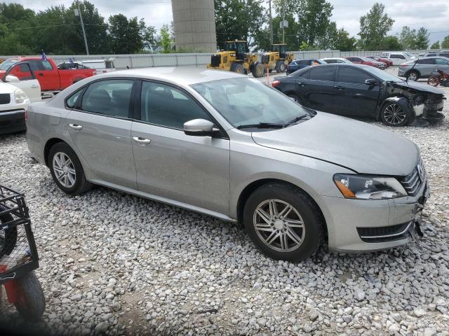 1VWAP7A34CC079139 - 2012 VOLKSWAGEN PASSAT S ვერცხლისფერი ფოტო 4
