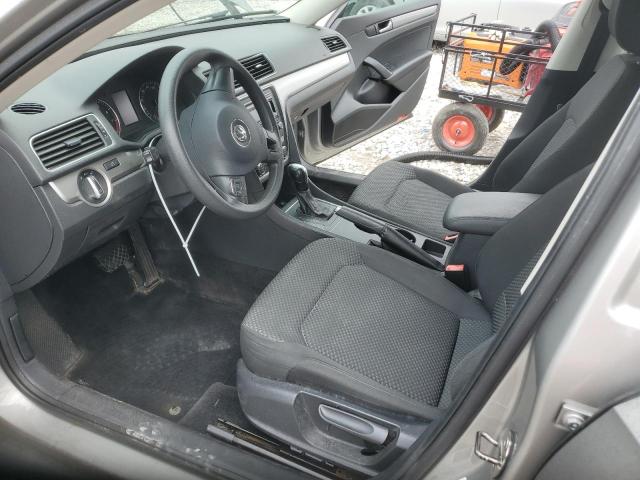 1VWAP7A34CC079139 - 2012 VOLKSWAGEN PASSAT S ვერცხლისფერი ფოტო 7